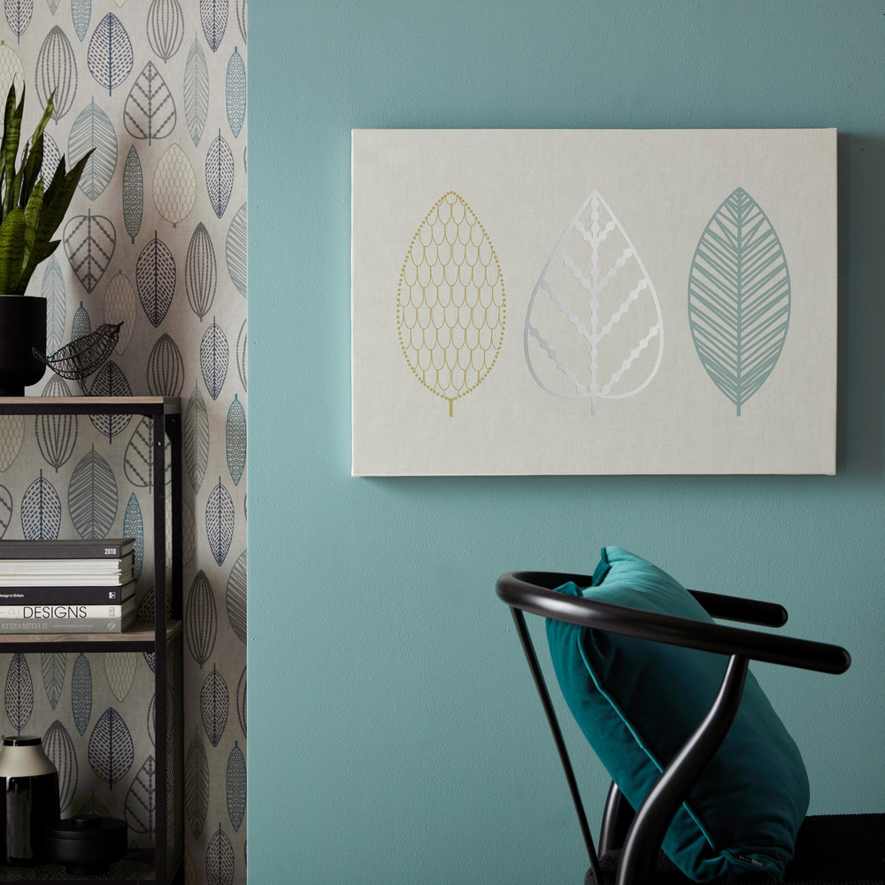 Scandi Leaf Trio Wall Art - 107233_ROOMSET_SCANDI LEAF TRIO_01.jpg