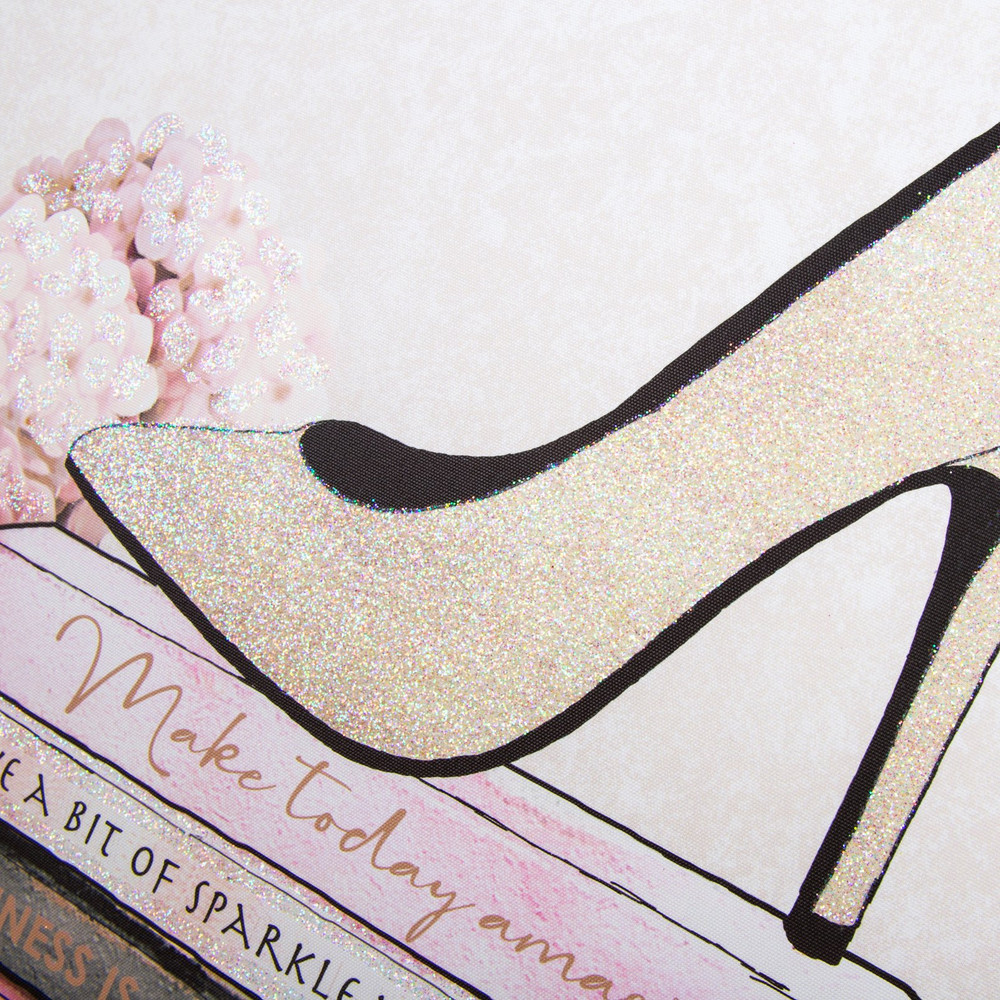 Fashion & Flowers Canvas Wall Art