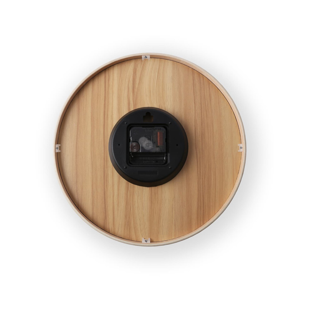 Mounton Pale Dove Grey Wooden Clock