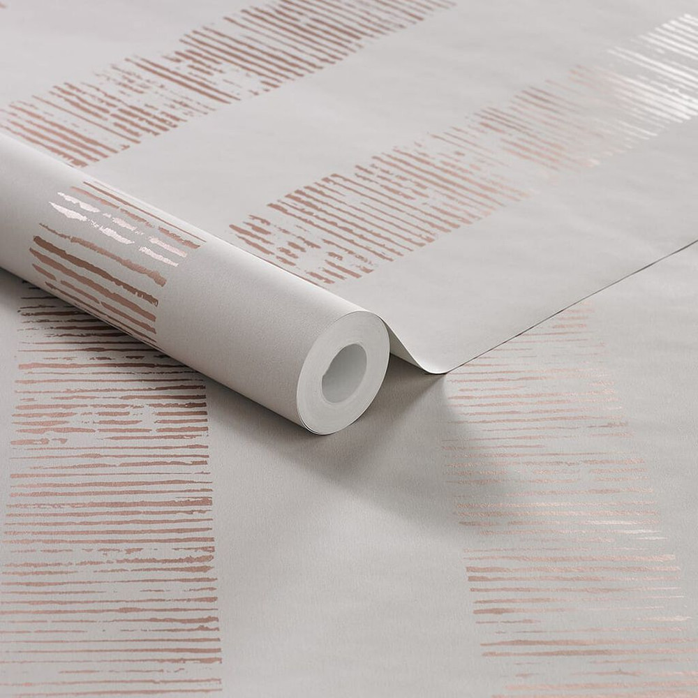 mara stripe neutral wallpaper