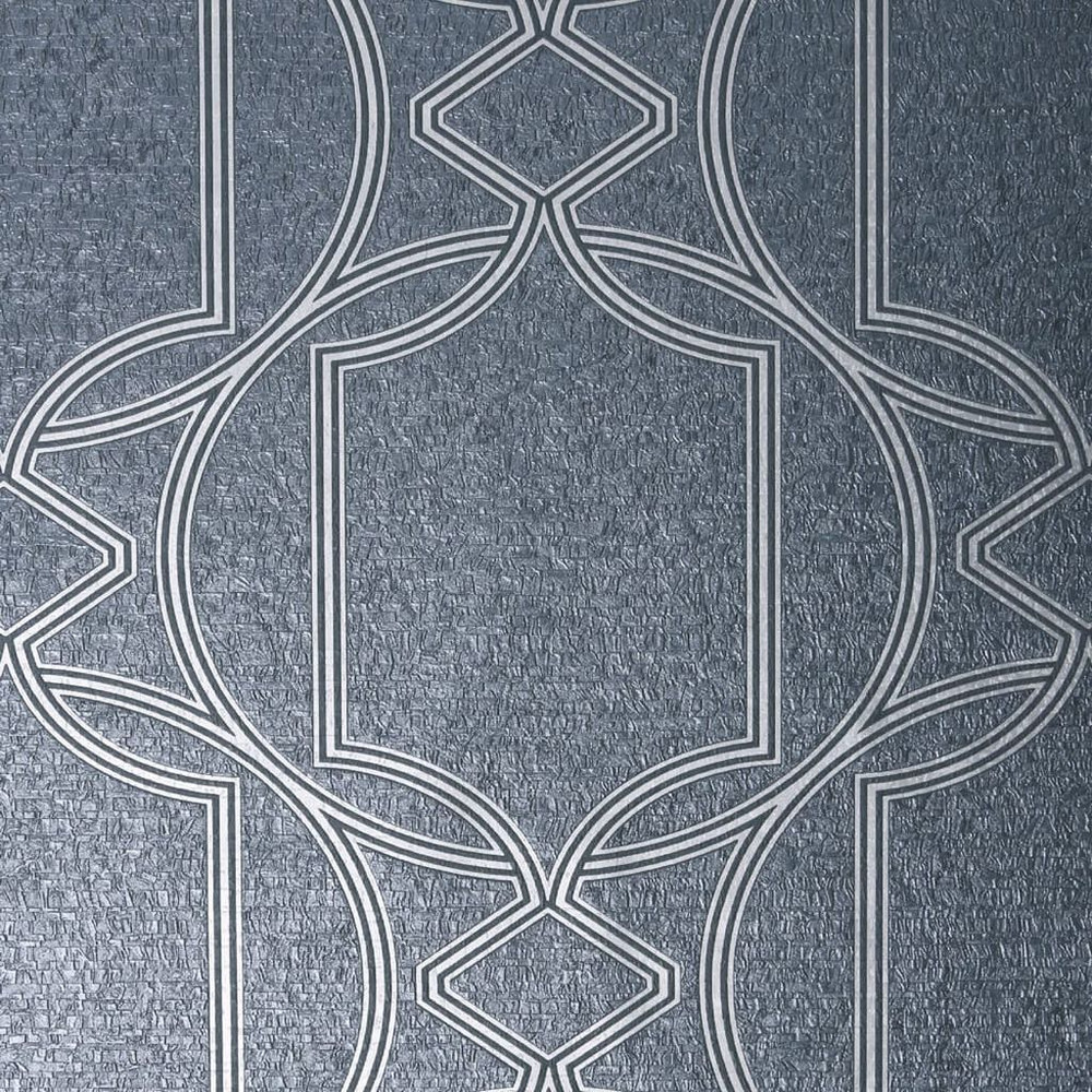 deco geo midnight wallpaper