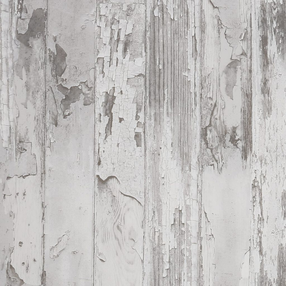 distressed wood grey wallpaper