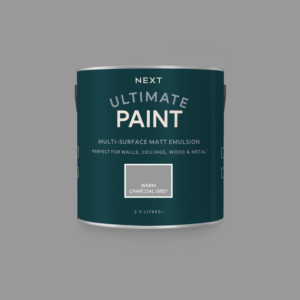 next warm charcoal grey paint