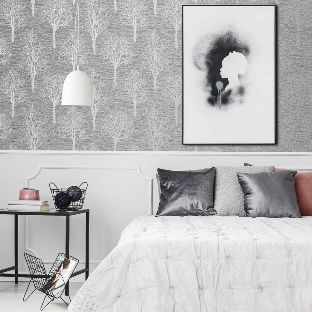 Landscape Charcoal Wallpaper