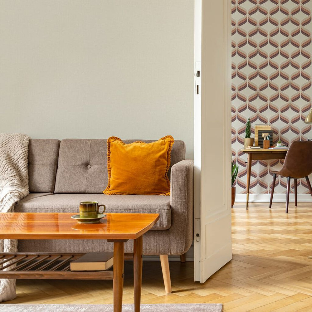 fresca plain natural wallpaper