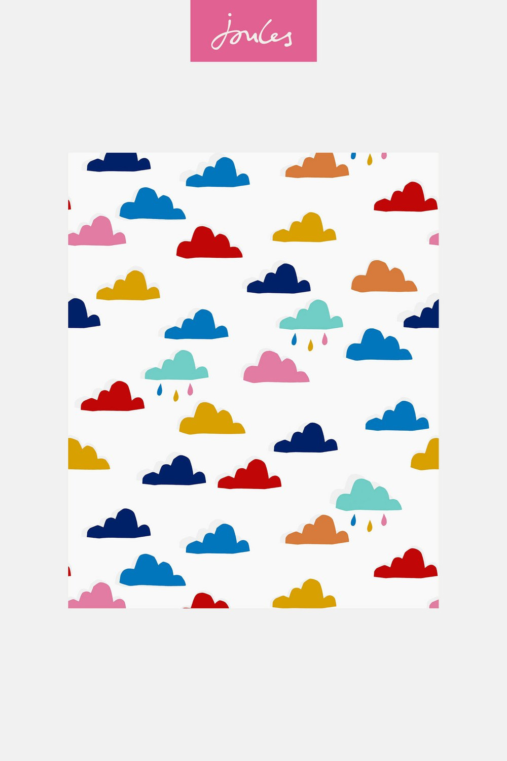 Joules Whatever the Weather Rainbow Wallpaper