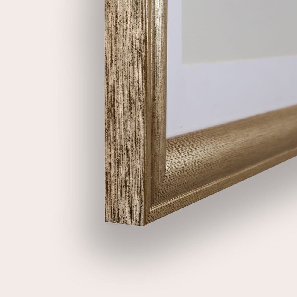 Roisin Pale Sage Leaf Framed Print