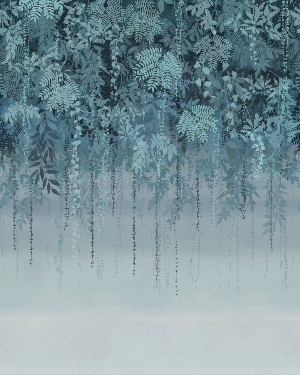 Enchanted Vale Midnight Panel Mural