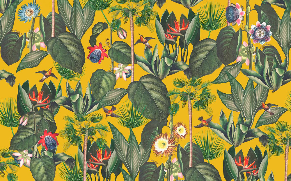 Botanique Jungle Sol Bespoke Mural