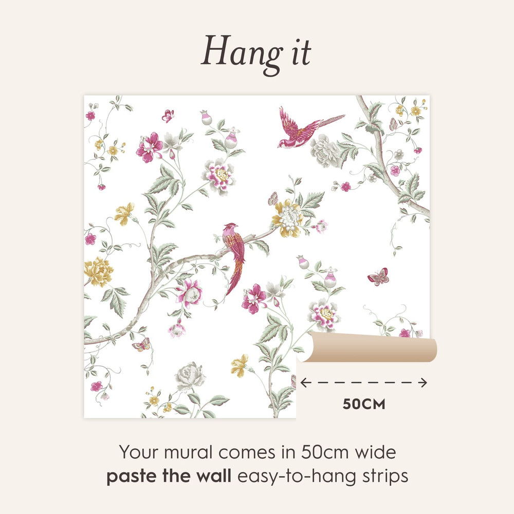 Laura Ashley Summer Palace Peony Bespoke Mural