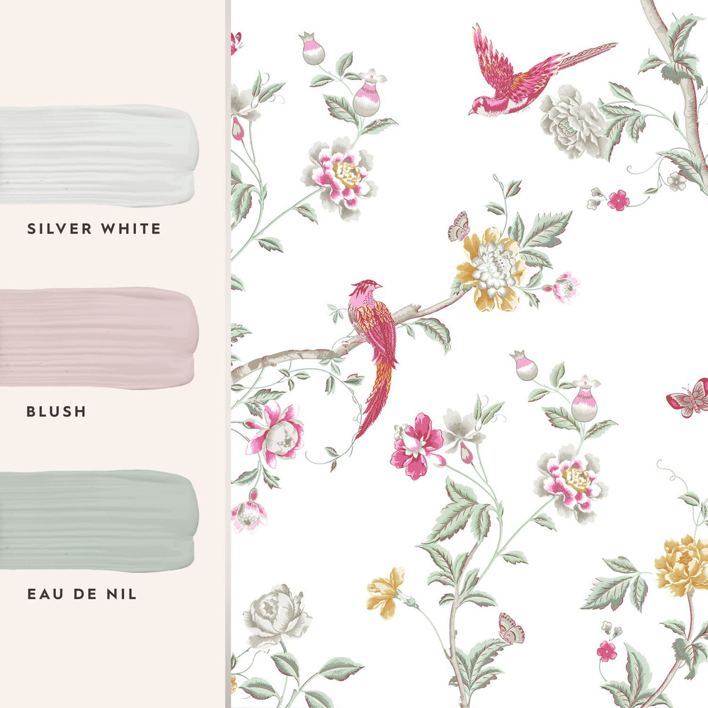 Laura Ashley Summer Palace Peony Bespoke Mural