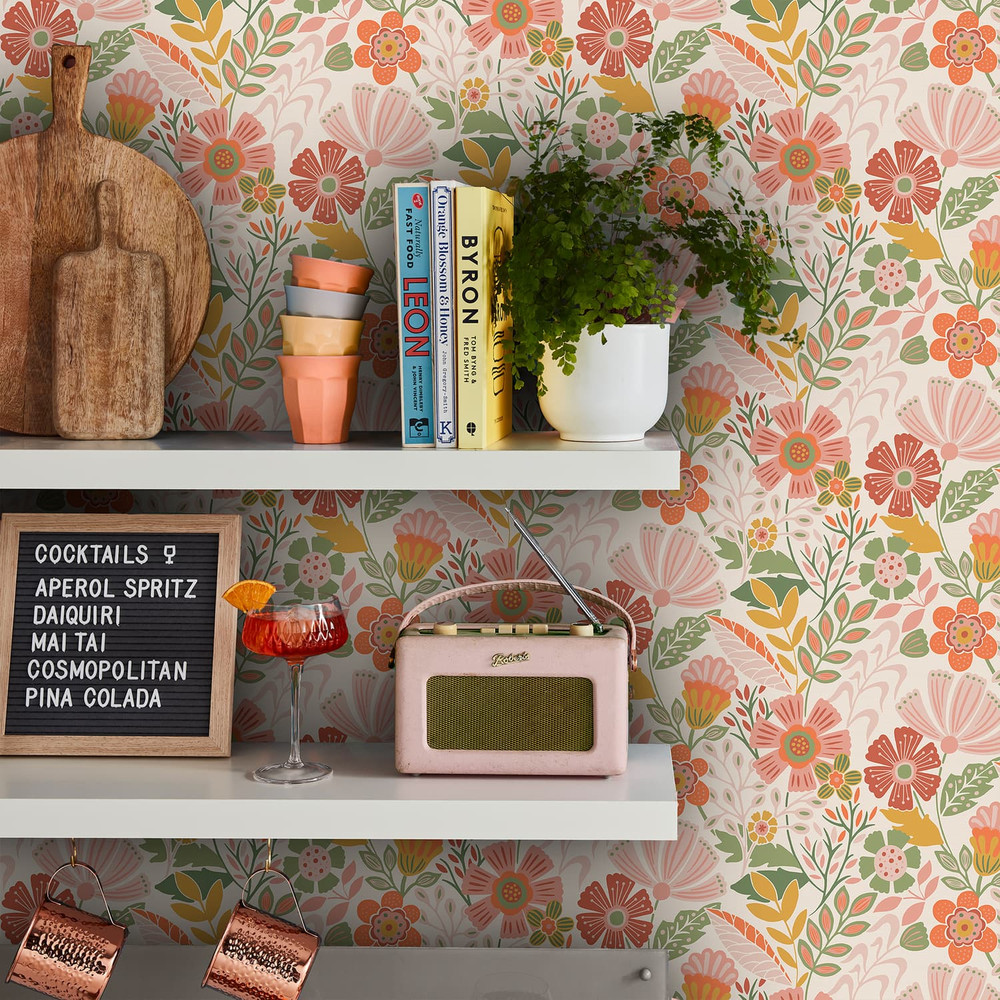 Oopsy Daisy Tropical Wallpaper