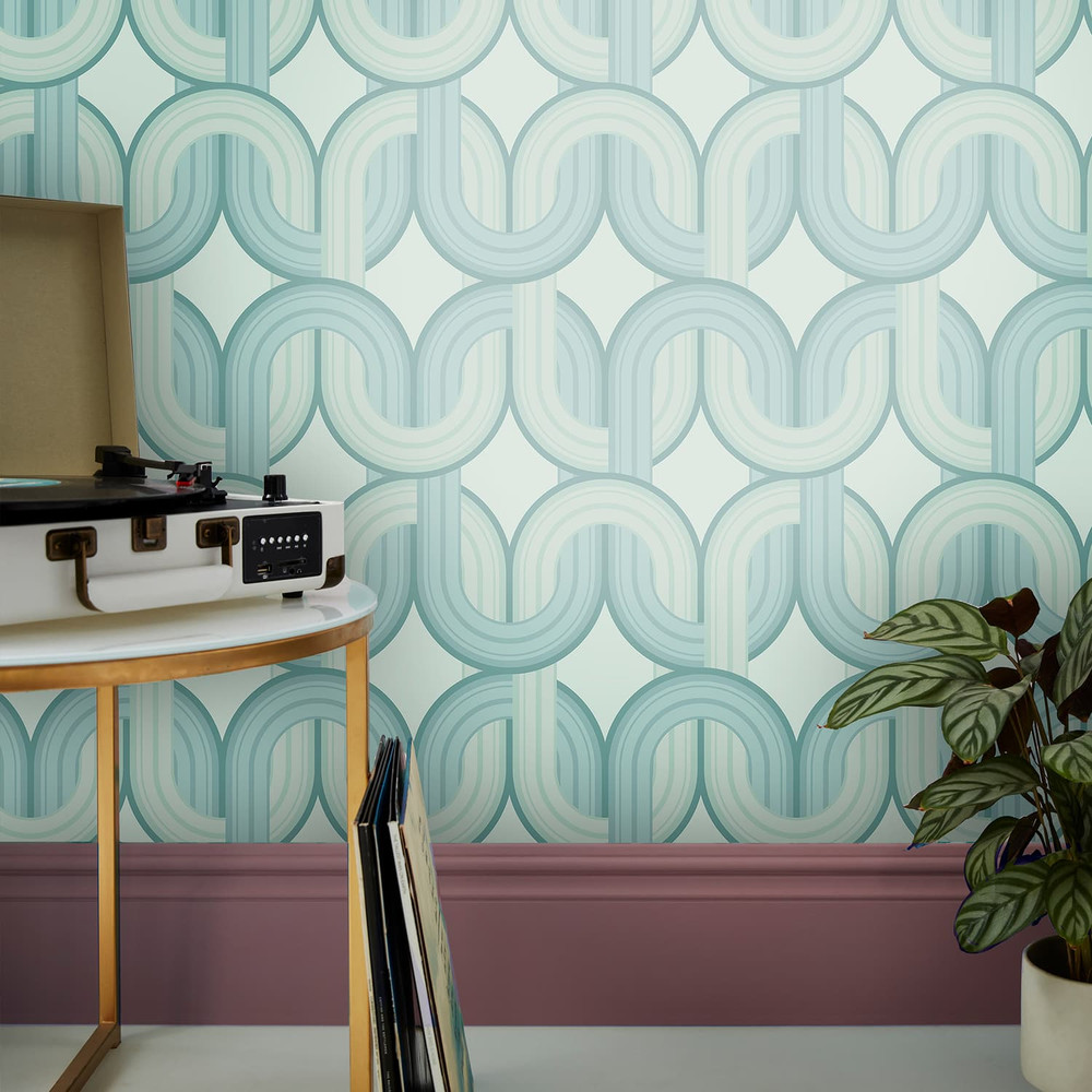 In the Loop Blue Horizon Wallpaper