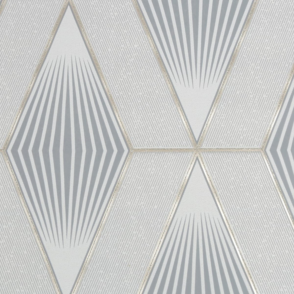 Chicago Geo Grey Wallpaper