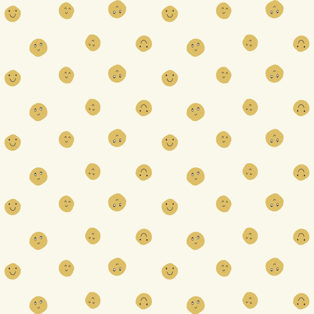 Happy News Smiles White Wallpaper