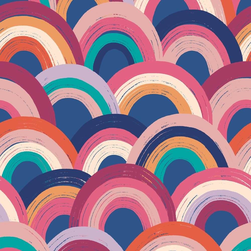 Next Abstract Rainbow Brights Wallpaper