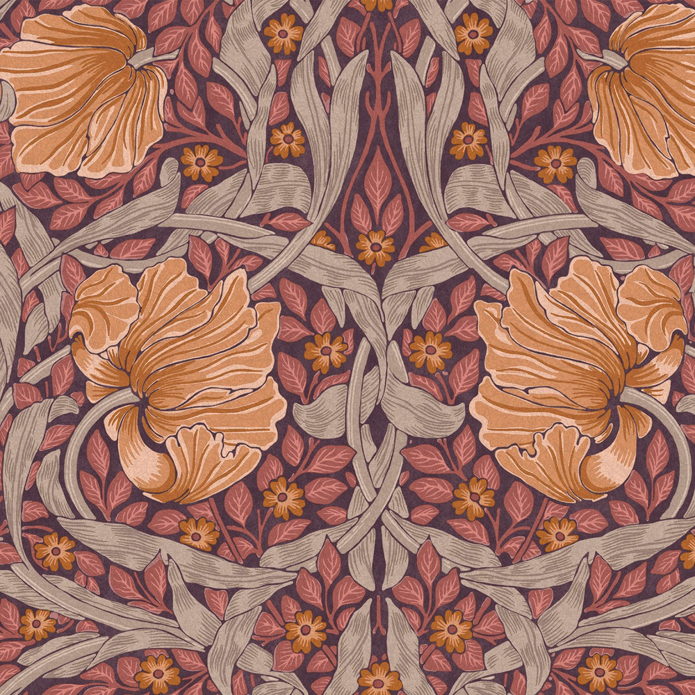 Pimpernel Plum Wallpaper - 124239_TILE_PIMPERNEL PLUM_01.jpg
