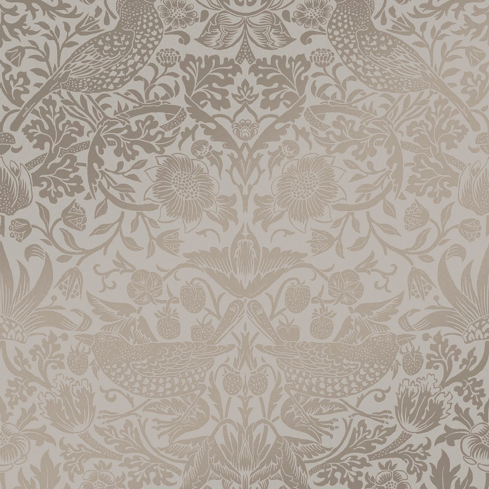 Strawberry Thief Fibrous Neutral Wallpaper - 124238_TILE_STRAWBERRY THIEF FIBROUS NEUTRAL_01.jpg