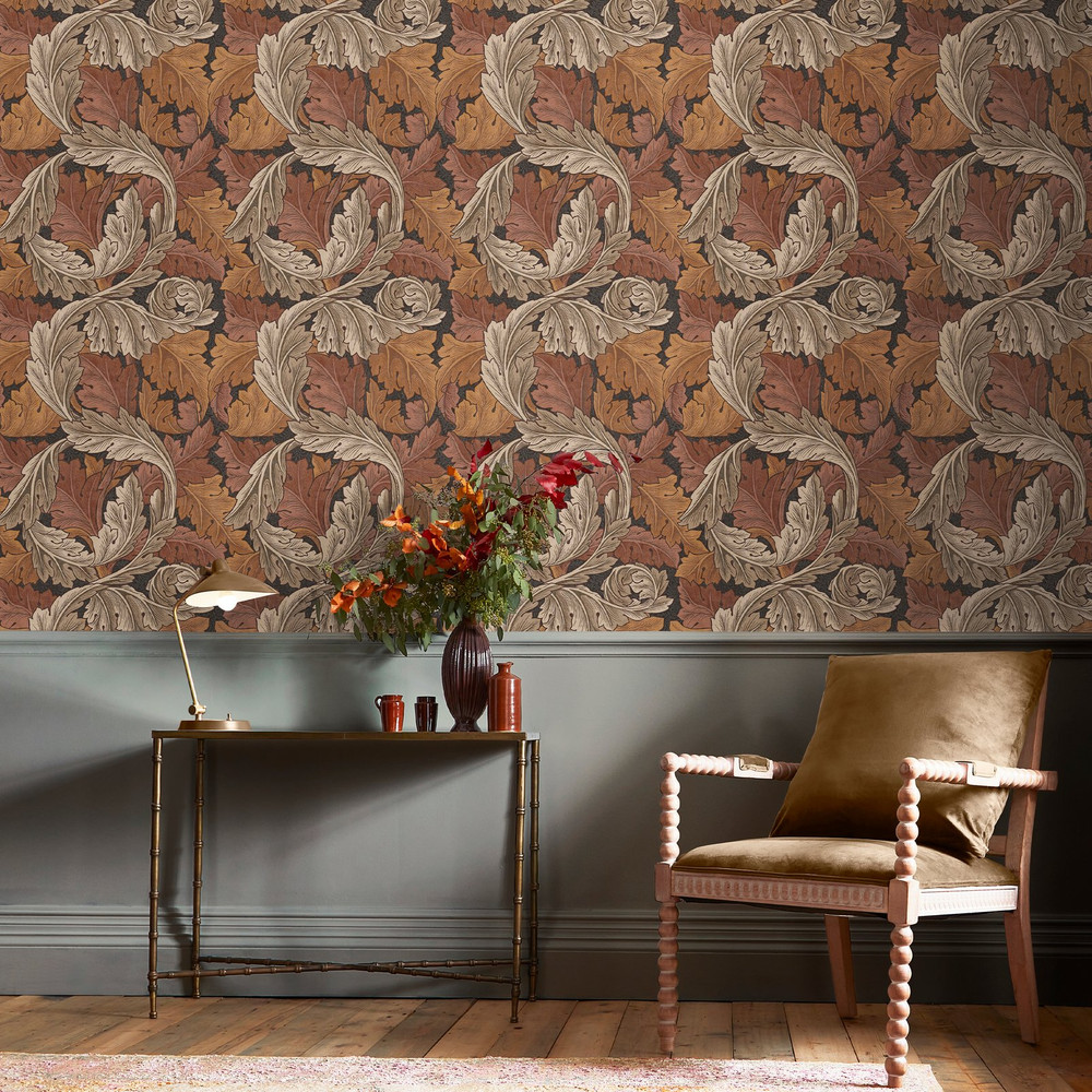 Acanthus Burnt Orange Wallpaper - 124224_ROOMSET_ACANTHUS BURNT ORANGE_01.jpg