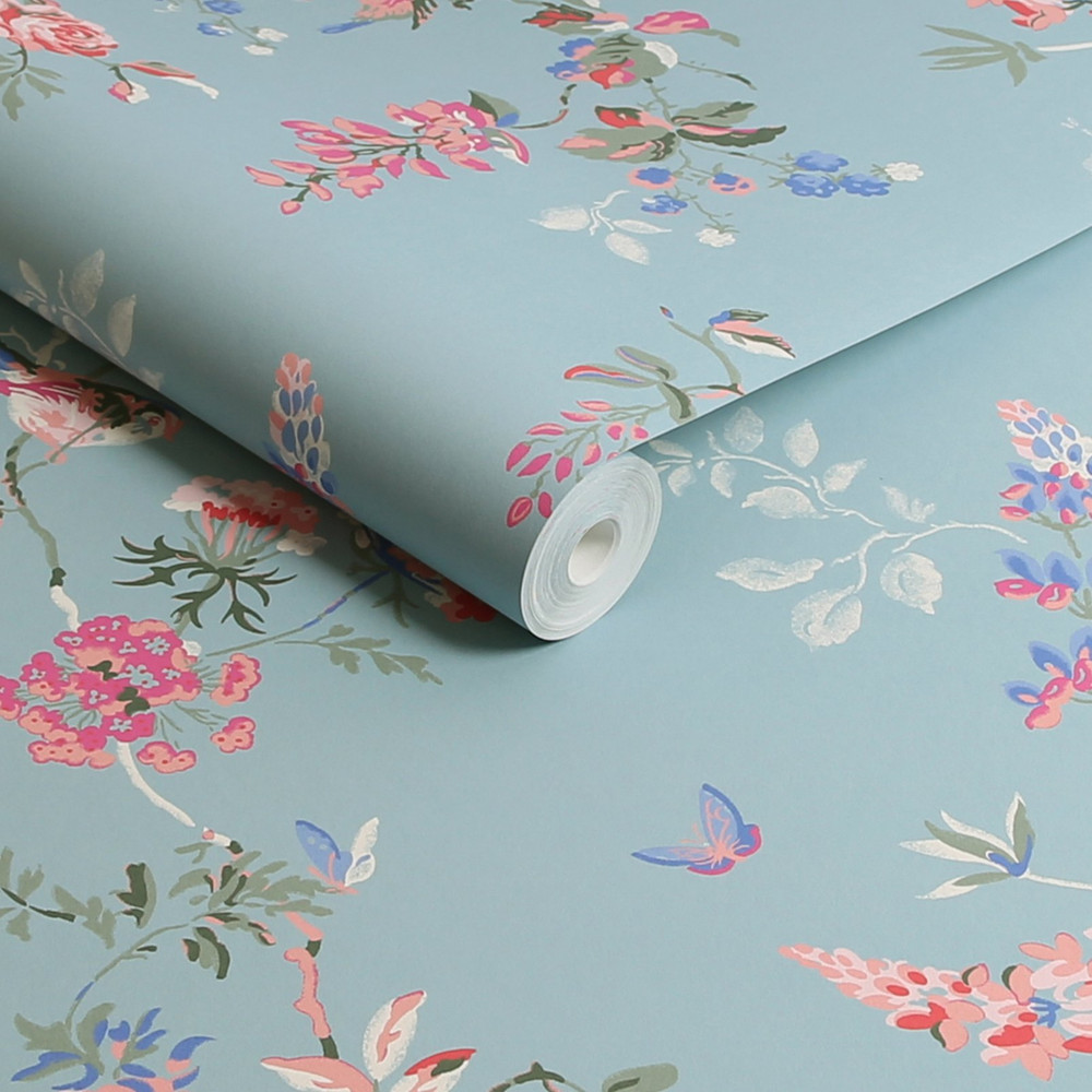 Cath Kidston Birds & Roses Summer Wallpaper