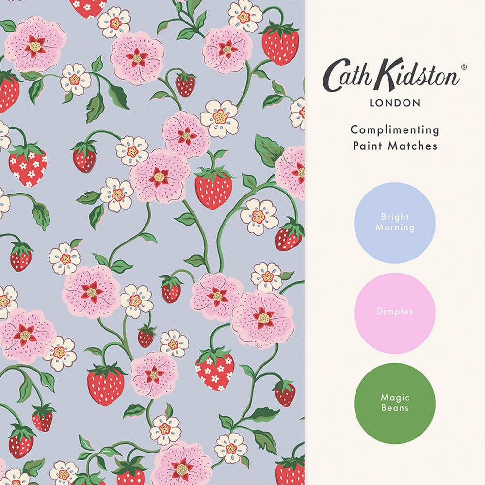 Cath Kidston Strawberry Summer Wallpaper