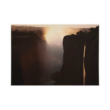 Twilight Peaks Printed Canvas Wall Art
