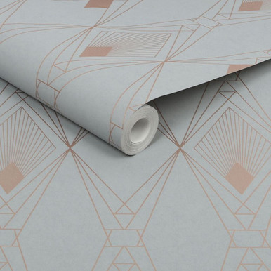 next deco geometric grey wallpaper