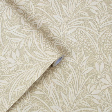 Laura Ashley Barley Natural Wallpaper