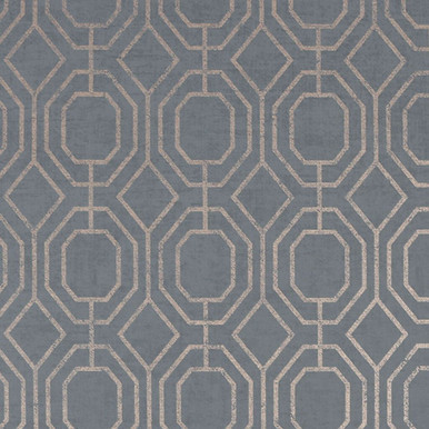 luxe geo charcoal wallpaper