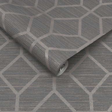 asscher geo grey wallpaper