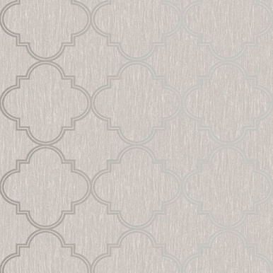 silk sparkle trellis neutral wallpaper