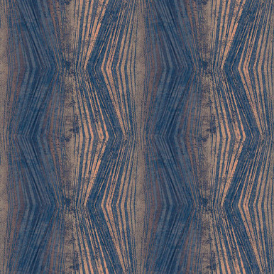 vermeil stripe blue wallpaper