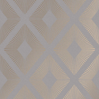 next deco triangle grey wallpaper