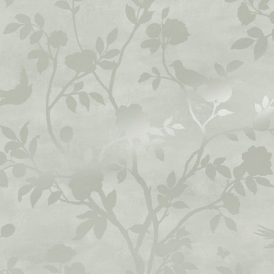 laura ashley eglantine silhouette eau de nil wallpaper