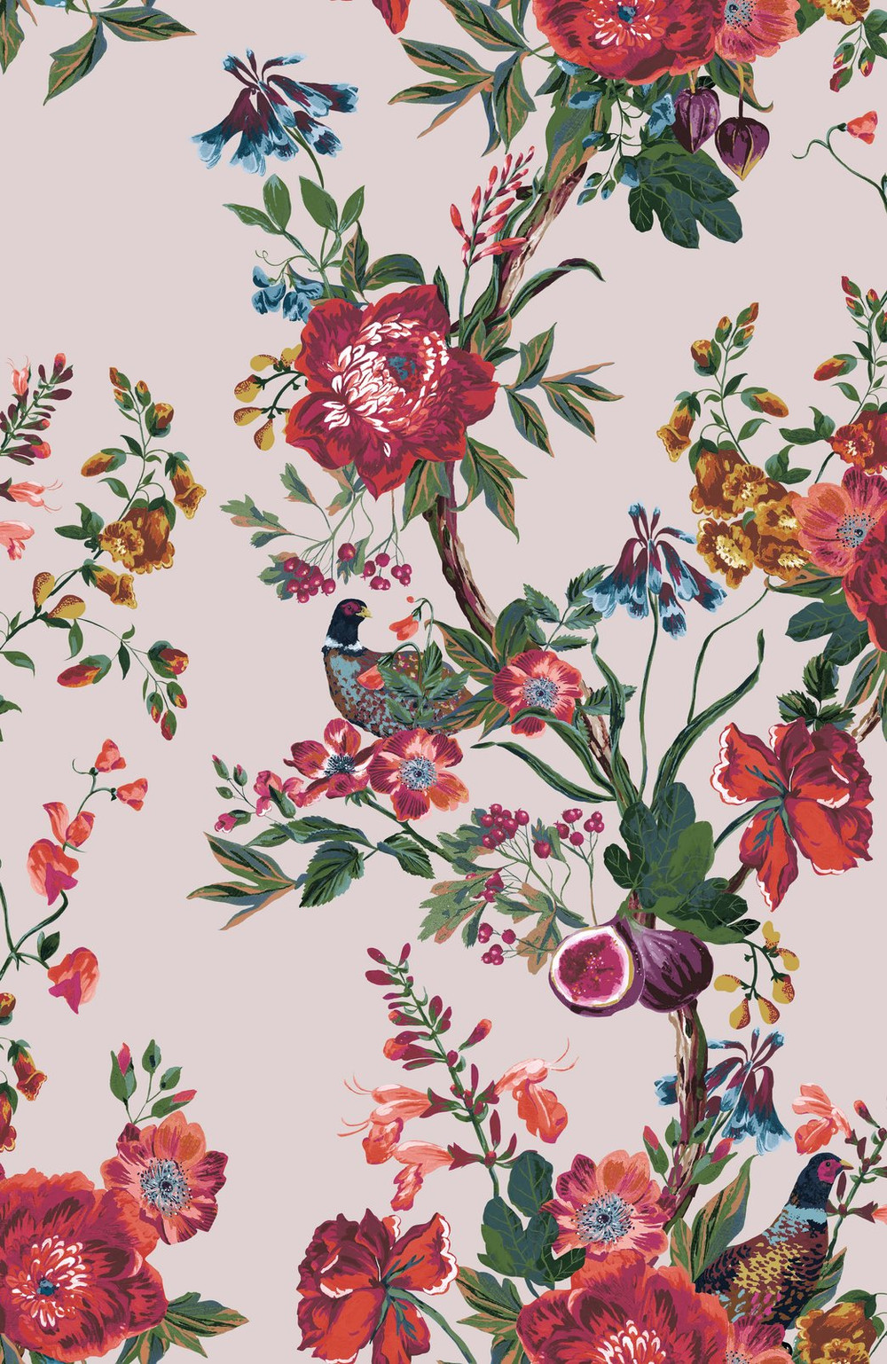 Joules Forest Chinoiserie Antique Creme Wallpaper