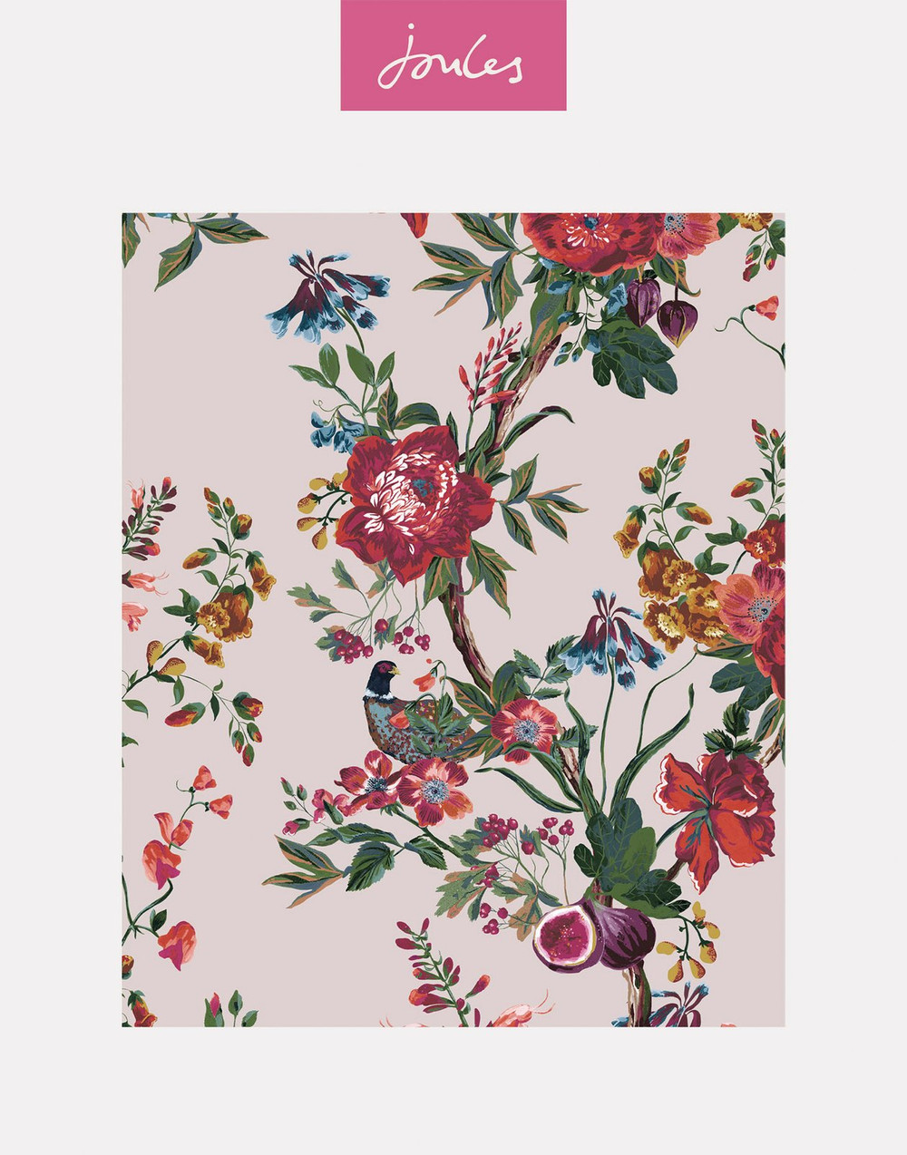 Joules Forest Chinoiserie Antique Creme Wallpaper