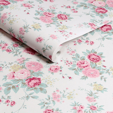 Wild Flower Off White Wallpaper - 125130_ROLLSHOT_WILD FLOWER OFF WHITE_01.jpg
