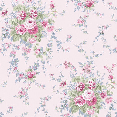 Garden Floral Pink Blue Wallpaper - 125127_TILE_GARDEN FLORAL PINK BLUE_01.jpg