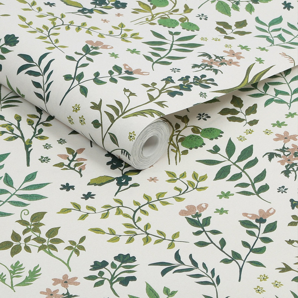 Joules Holcombe Floral Creme Wallpaper