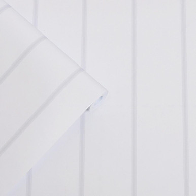 laura ashley saltram stripe sugared grey wallpaper