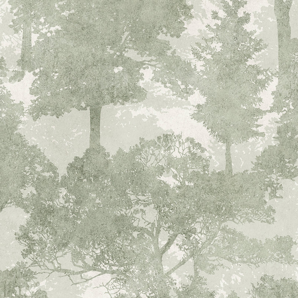 Next Trailing Trees Sage Wallpaper