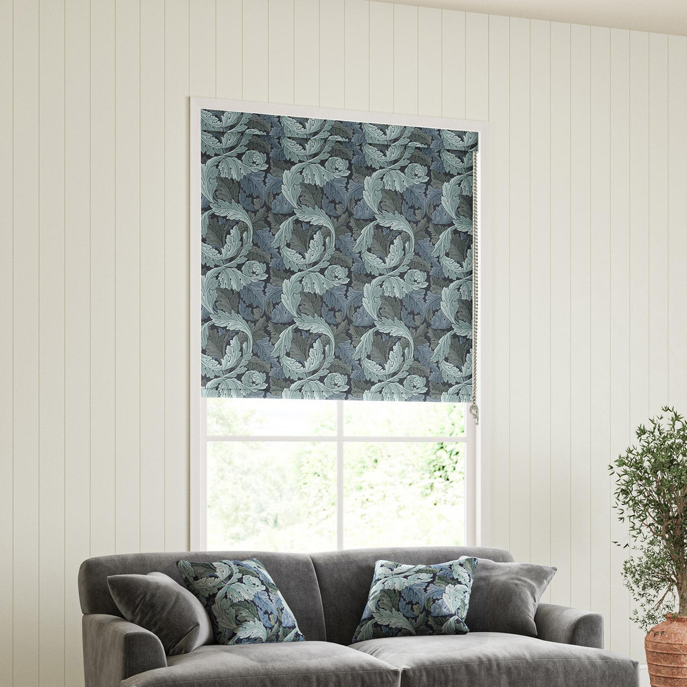 Acanthus Indigo Roller Blind - 130827rol_ROOMSET_02.jpg