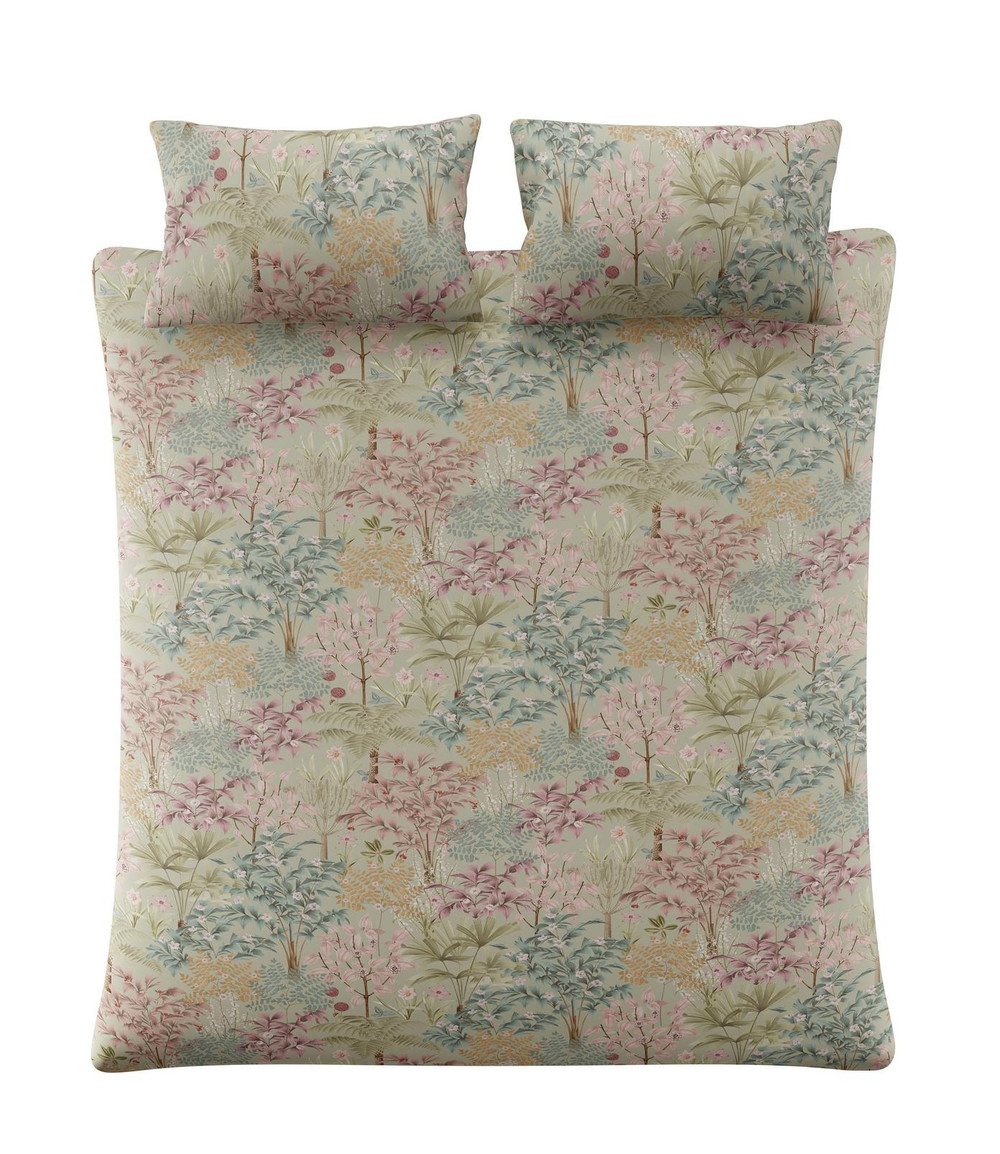 Jardin Botanico Soft Sage Duvet Cover Set
