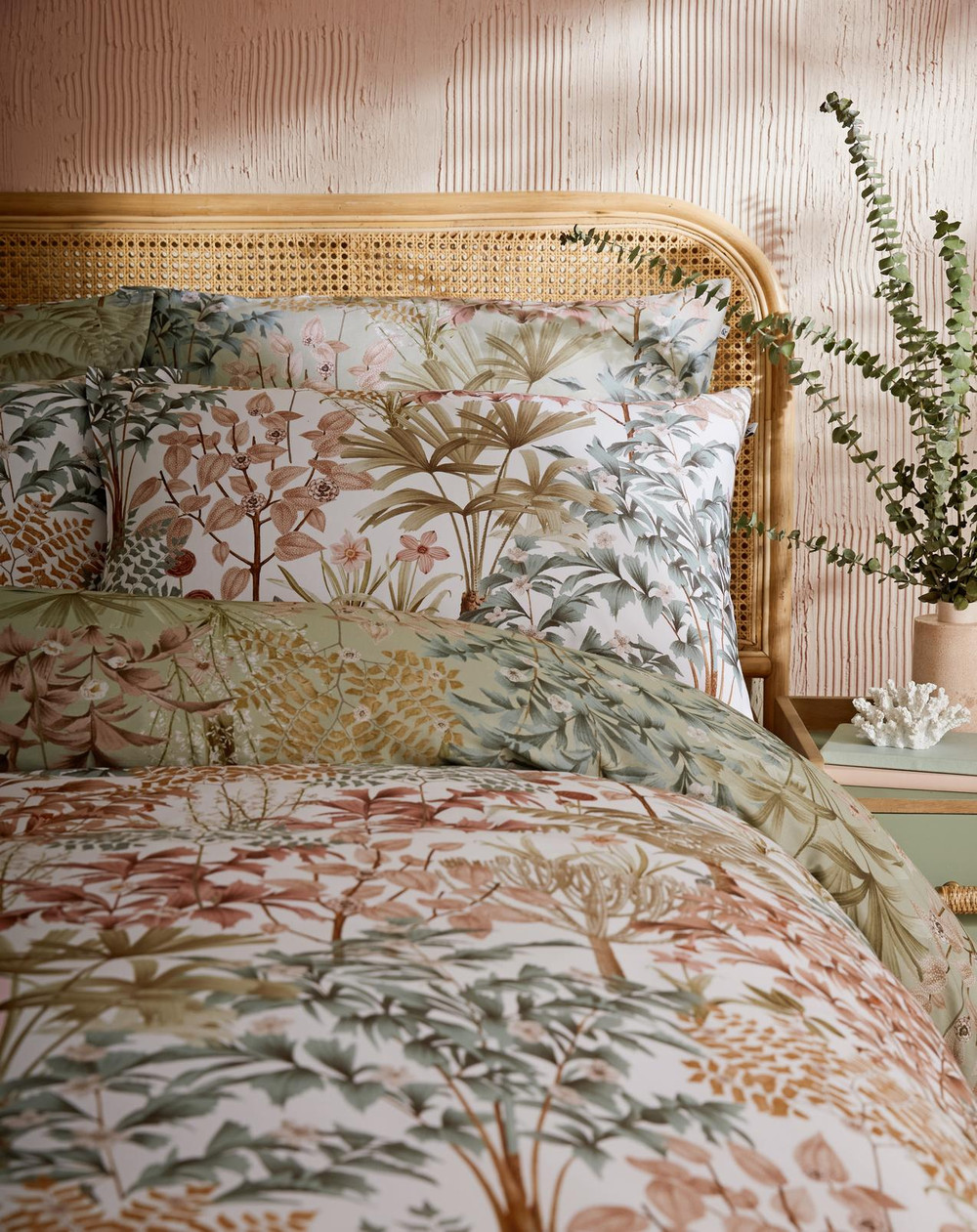 Jardin Botanico Soft Sage Duvet Cover Set