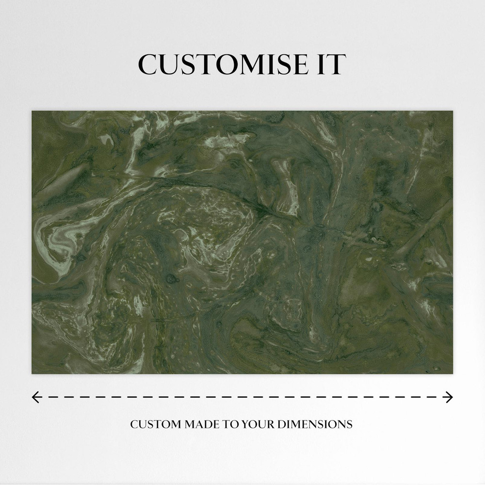 Abigail Ahern Ethereal Marble Moss Bespoke Mural