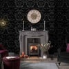 Gothic Damask Noir Wallpaper Gothic Damask Noir Wallpaper