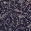Wild Chervil Blackberry & Gold Wallpaper Wild Chervil Blackberry & Gold Wallpaper
