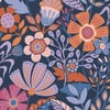 Oopsy Daisy Blue Lilac Tangerine Wallpaper Oopsy Daisy Blue Lilac Tangerine Wallpaper