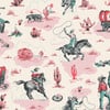 Cath Kidston Cowgirls Pink Wallpaper Cath Kidston Cowgirls Pink Wallpaper