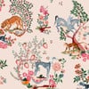 Cath Kidston Painted Kingdom Pink Wallpaper Cath Kidston Painted Kingdom Pink Wallpaper